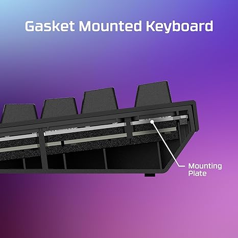 HyperX Alloy Rise 75 Mechanical Gaming Keyboard Arabic -Black HyperX Alloy Rise 75 Mechanical Gaming Keyboard Arabic -Black